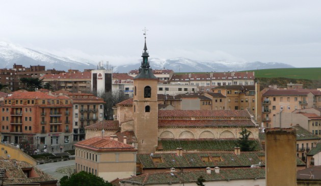 Vista de Segovia el día de San José. 19 Marzo de 2010