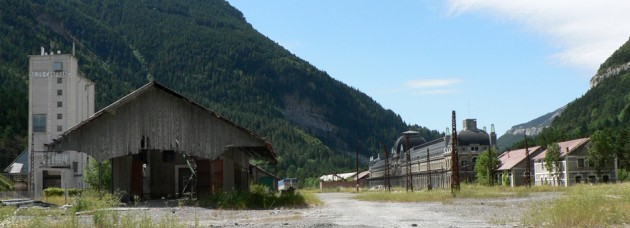 Explanada de la Estación de Canfranc. 19 Julio 2009