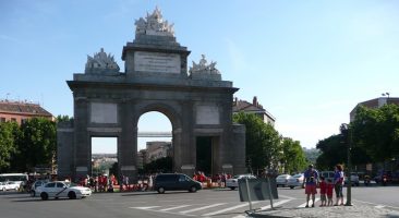 El antes, nada más llegar a Puerta Toledo