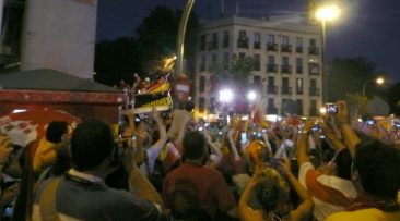 Por fin aparecen en Puerta de Toledo!