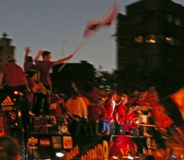 La marea roja!