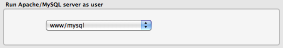 Usuarios para correr Apache y MySQL en Mamp