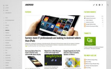 Feedly en el navegador